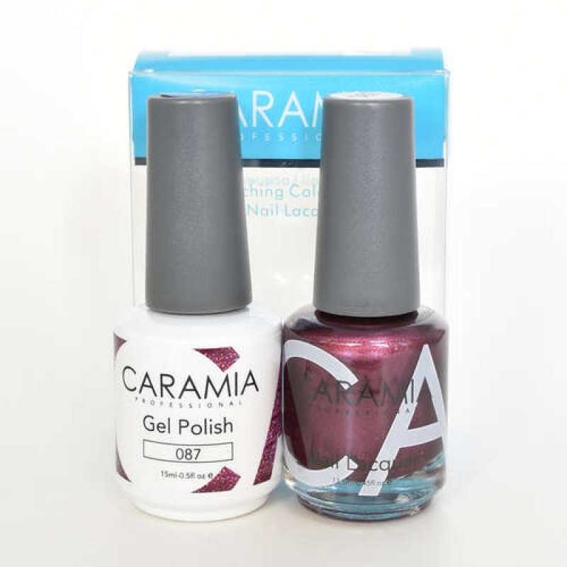 #087 Caramia Gel Polish & Nail Lacquer 0.5oz